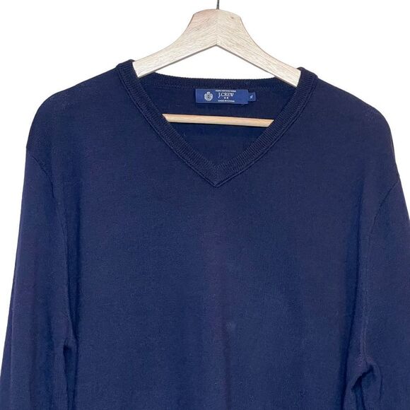 J. Crew Factory 100% merino wool V-neck sweater size XL - Picture 4 of 13
